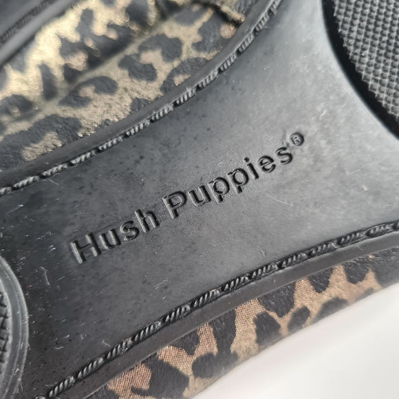 Hush Puppies Size 9 Animal Print Leather Ballet Flats Shoes - Picture 10 of 14